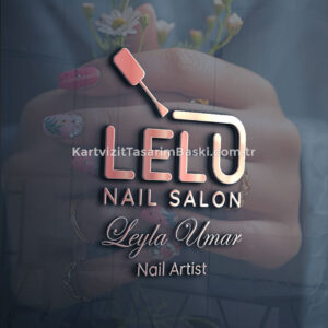 logo tasarim lelu nail art