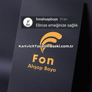 kartvizit tasarım baskı fon ahsap boya kartvizit logo tesekkur